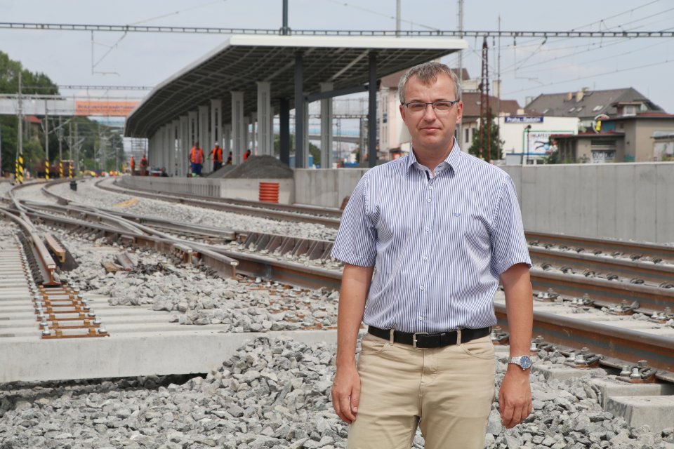 Michal Krošlák ze Správy železnic popisuje další průběh prací v okolí radotínského nádraží.