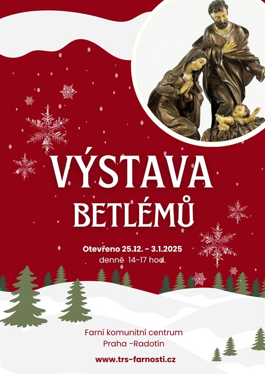 Výstava betlémů, 25.12.2024 - 3.1.2025