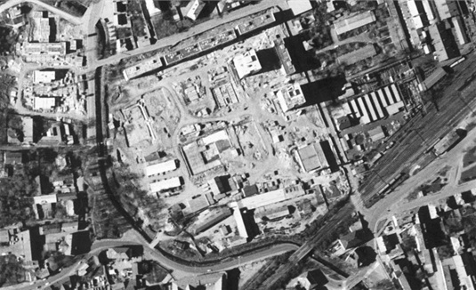1988: Satelitní snímek Radotína