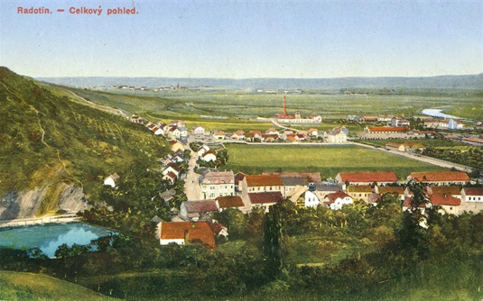 Böhmův mlýn na snímku z roku 1914