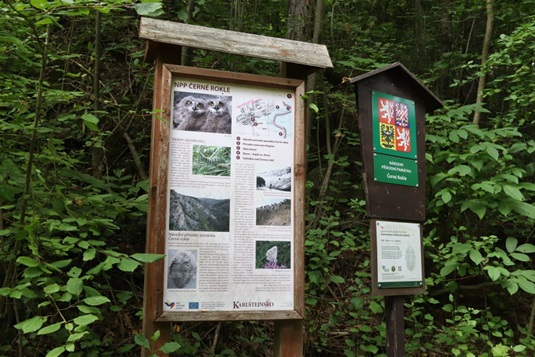 Naučná stezka Radotín: Zastávka č. 9 - Národní přírodní památka Černé rokle
