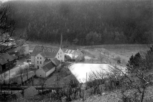Böhmův mlýn v roce 1938