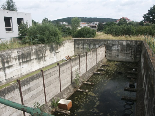 Původní podoba areálu dnešního biotopu (2008)