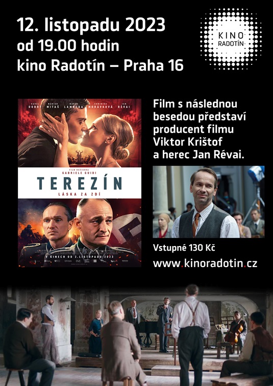 Terezín: Láska za zdí, plakát Terezín: Láska za zdí, plakát