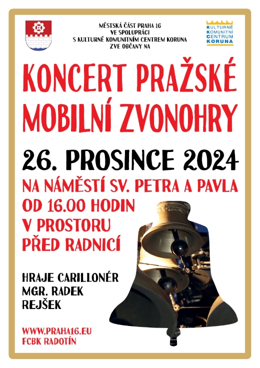 Koncert pražské mobilní zvonohry