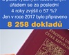 Rychlá čísla - občanské průkazy a pasy