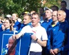 Společný zpěv hymny World Harmony Run.<br />Foto: MČ Praha 16, Jana Černá