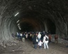 Na stavbě Pražského okruhu, úseku 514 Lahovice - Slivenec (tunel Lochkov).<br />Foto: Emil Souček