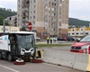 Jarní čištění parkoviště před OC Berounka, 12.5.2018